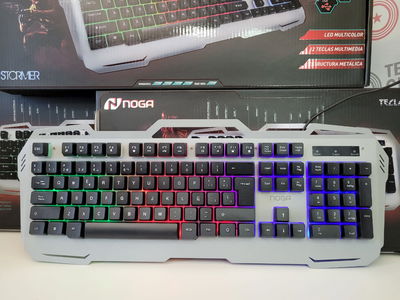 Teclado Gamer Retroiluminado Metálico Noga Nkb-k10
