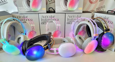 AURICULAR VINCHA BLUETOOTH  LUZ RGB