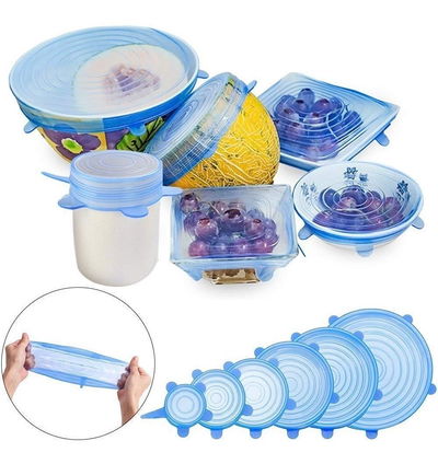 Tapas Silicona Ajustables X6