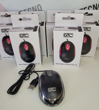 Mouse Usb Optico Gtc Para Notebook Y Pc Usb