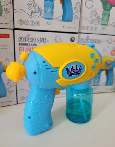 PISTOLA DE BURBUJAS 