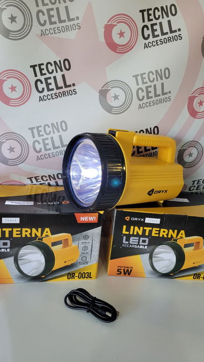 LINTERNA RECARGABLE LED