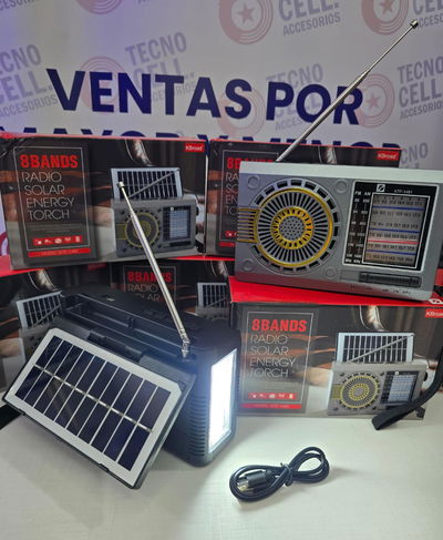 📻 RADIO PORTÁTIL SOLAR KBROAD 🔆   