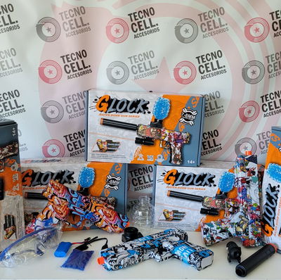 🔫 Pistola de hidrogel 🫧🔫💥🚦