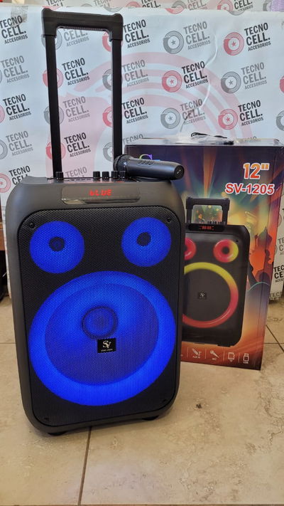🔊 *PARLANTE PORTÁTIL BLUETOOTH 12"🎶* 