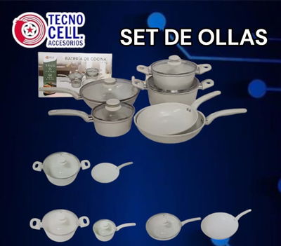 💥*SET DE OLLAS DE COCINA 10PCS*💥  