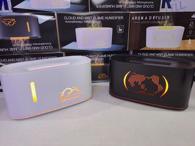 🔥 Humidificador Efecto Llama LED 💧🌈  