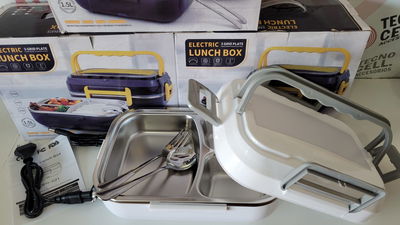 🍱 Lonchera Eléctrica 12V para Auto*✔️ 