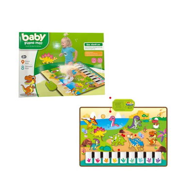 🎹🦕 ALFOMBRA MUSICAL BABY PIANO MAT 🦕🎶