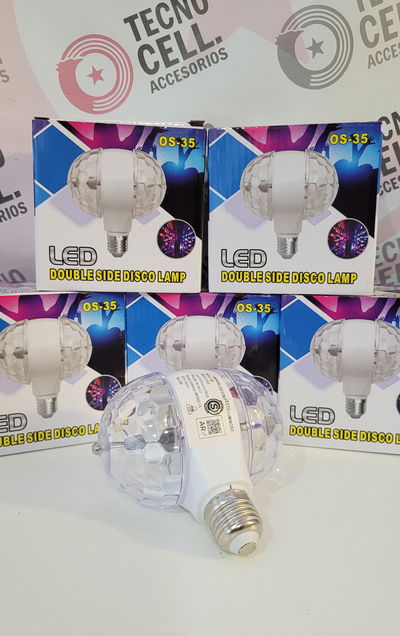💡 *LÁMPARA LED DISCO DOBLE*🪩✨ 