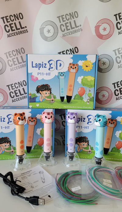 🎨✨ Lápiz 3D Recargable ✨🎨