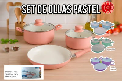 SET DE OLLAS GRANDES – 3 PIEZAS
