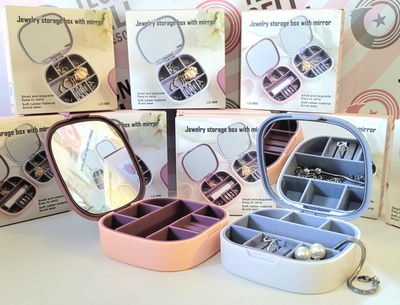 Organizador De Joyas Con Espejo 