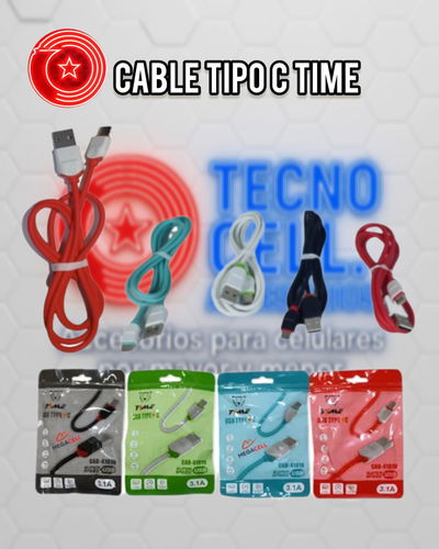 Cable T.C.en bolsa TIME 3.1A 