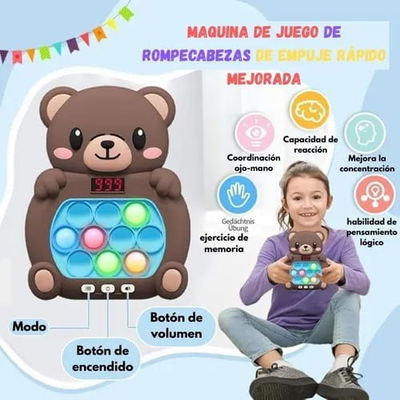 POPPIT ELECTRÓNICO SPEED PUSH PERSONAJE