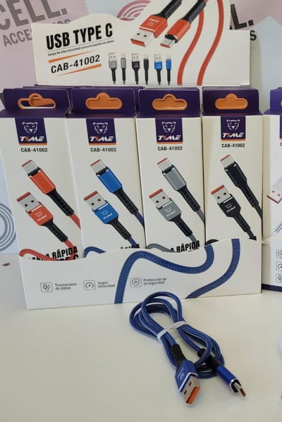 CABLE USB TIPO C MALLADO 