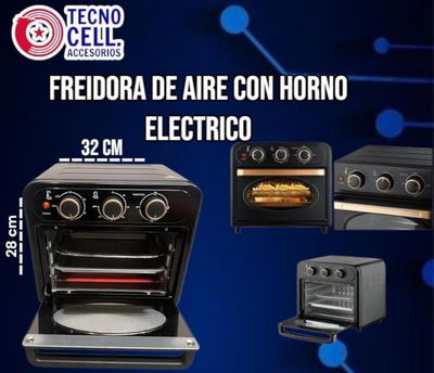 FREIDORA DE AIRE CON HORNO ELÉCTRICO 