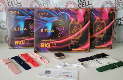 RELOJ SMARTWATCH ULTRA 9 BIG C/7 MALLAS