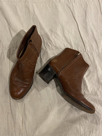 Botas texanas caña corta 36