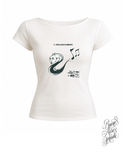 Baby tee Pescado Rabioso