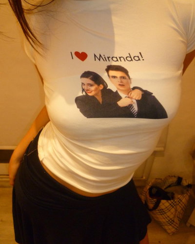 Baby tee I love miranda