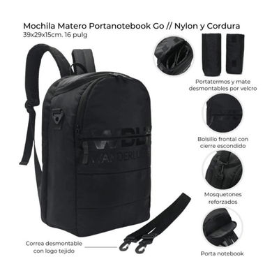 Mochila wanderlust porta Notebook