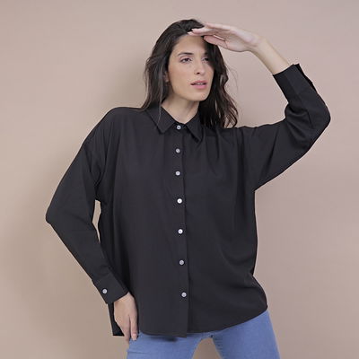 Camisa Básica Manga Larga
