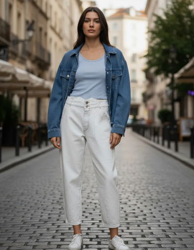 Jean Picos Rígido Claro