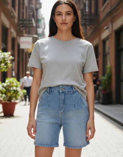 Bermuda Jean Elastizada