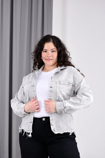 Campera Jean Elastizada 