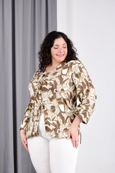 Camisola Atada Plus Size