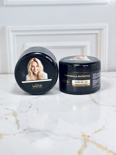 Mascarilla nutritiva baño de luz