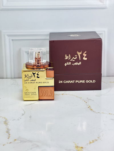 Perfume 24 carat pure gold 100ml