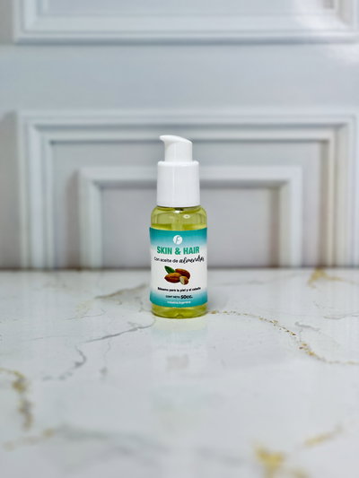 Balsamo para la piel y el cabello con aceite de almendras 50cc