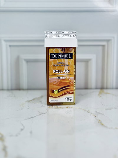 Cera depilatória roll on clásica 100gr depimel