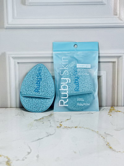 Esponja exfoliante ruby skin