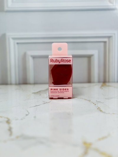 Esponja de maquillaje ruby rose pink sides