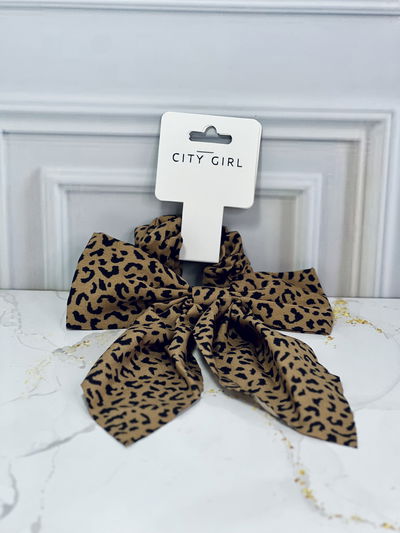 Colita con lazo animal print city girl