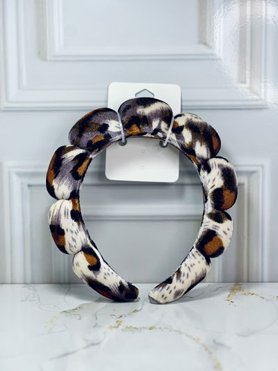 Vincha animal print city girl 