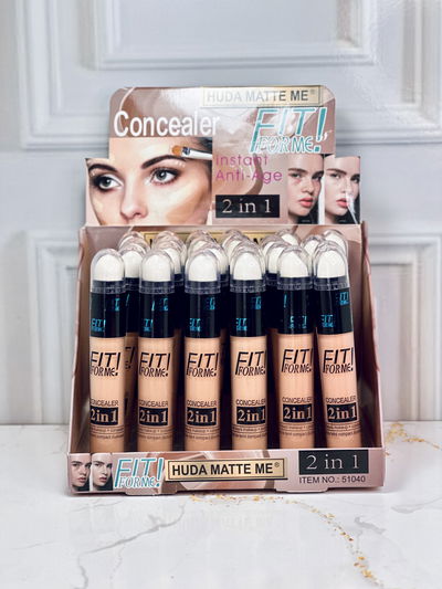 Corrector fit for me 2 en 1 huda matte me