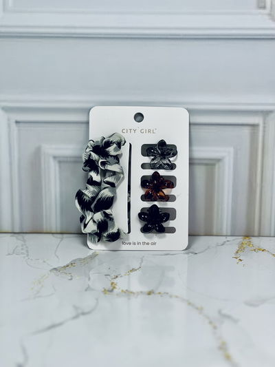 Kit de hebillas y colitas para el cabello city girl