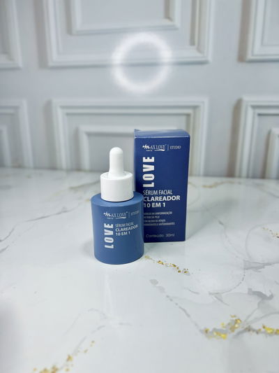 Serum facial clareador 10 en 1 max love