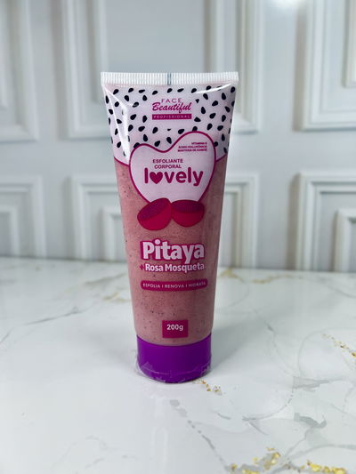 Exfoliante corporal pitaya + rosa mosqueta lovely