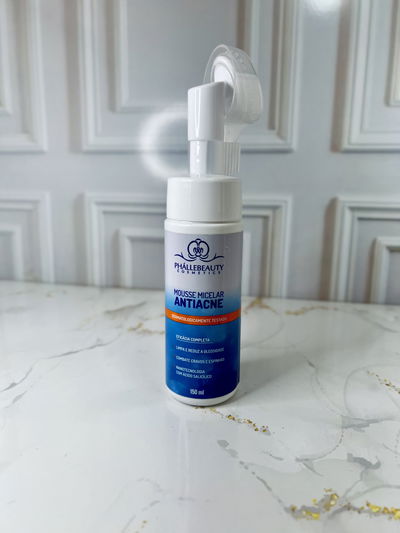 Mousse micelar antiacne