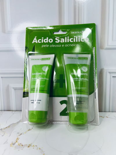 Jabón líquido + exfoliante ácido salicilico 