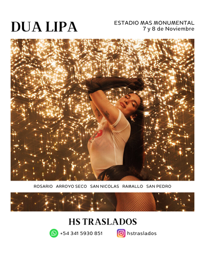 Traslado Dua Lipa