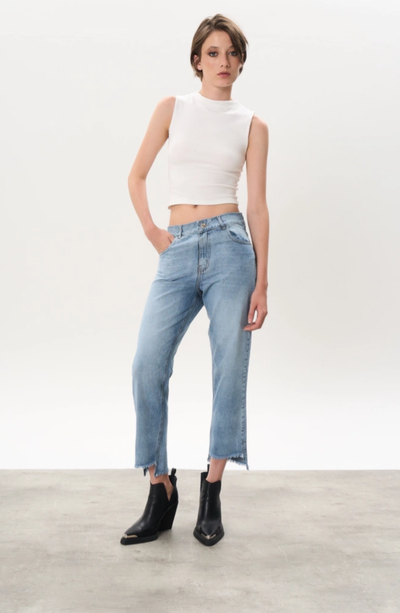Jeans oriana claro