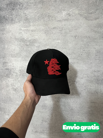 Gorra Hellstar Rhinestone Black