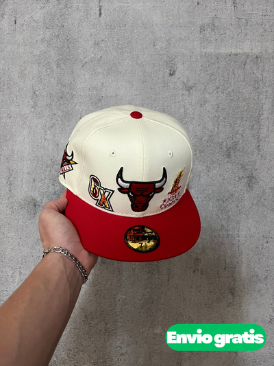 Gorra New Era 59FIFTY Chicago Bulls 3/8