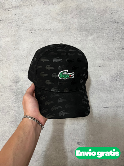 Gorra Lacoste Logo Black